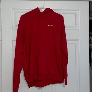 Red Nike sweatshirt